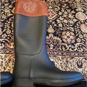 Tory Burch Tall Rubber Boots